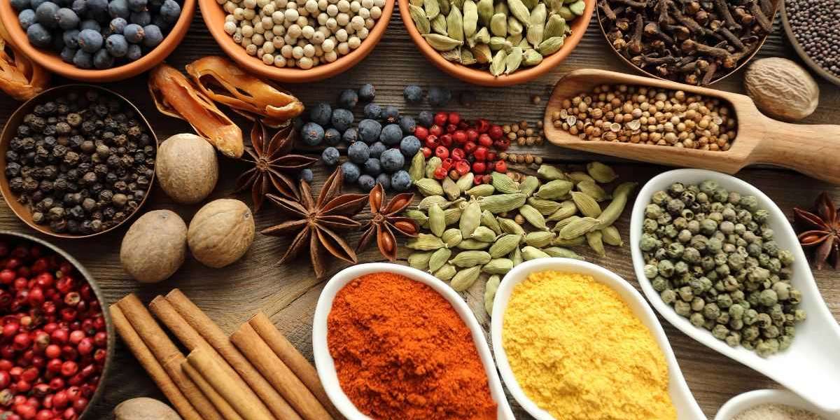 Colores y sabores: el mercado de especias en la India